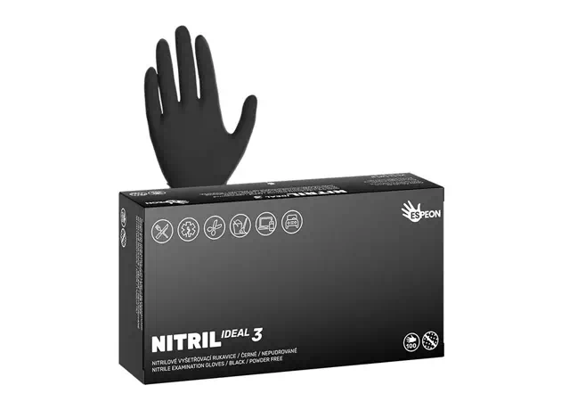 Nitrilové rukavice NITRIL IDEAL3 100ks #16827
