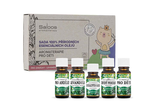 Aromaterapia pre deti - Sada 100% prírodných éterických olejov #16613