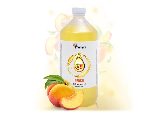 Broskyňa rastlinný masážny olej 1000ml #16851
