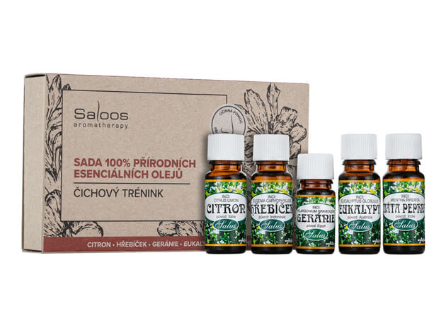 Čuchový tréning - Sada 100% prírodných esenciálnych olejov #16349