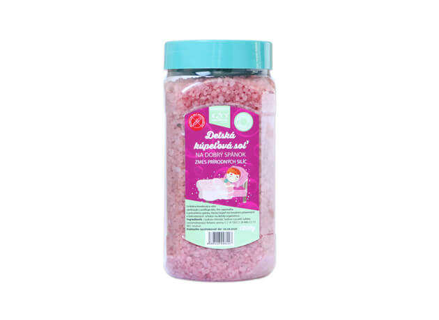 Detská kúpeľová soľ 1200g #16646