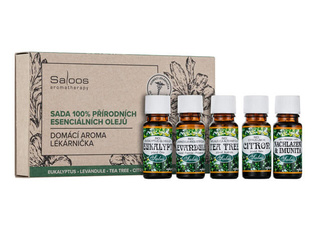 Domáca aroma lekárnička - Sada 100% prírodných éterických olejov #16192