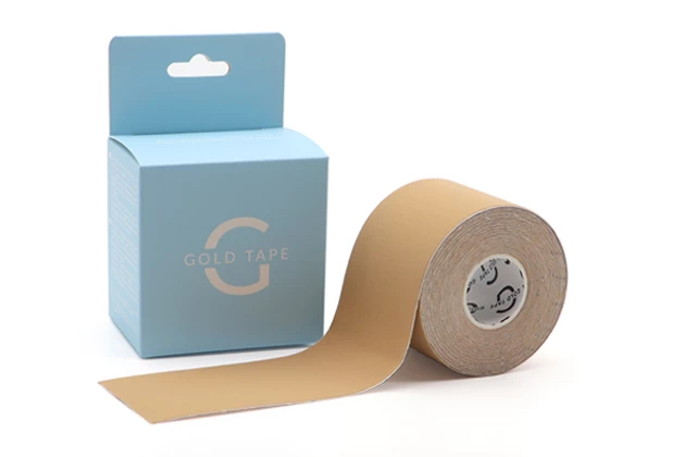 Gold Tape 4 Way Stretch 5cm x 5m #17102