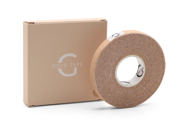 Gold Tape na tvár 1cm x 5m #17100