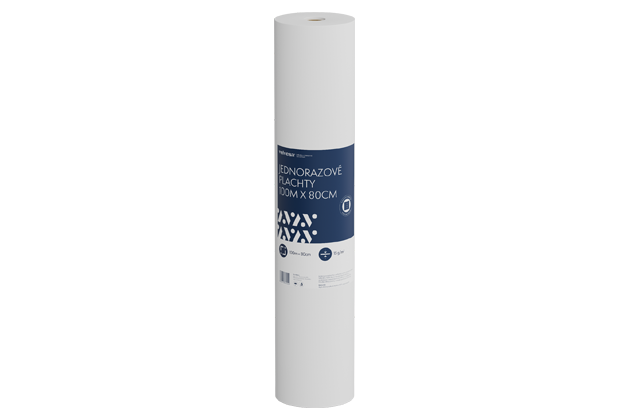 Jednorazové plachty velvesa® 100m x 80cm s perforáciou #17071