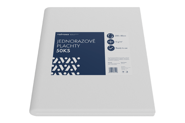 Jednorazové plachty velvesa® 50ks 200x80cm #657