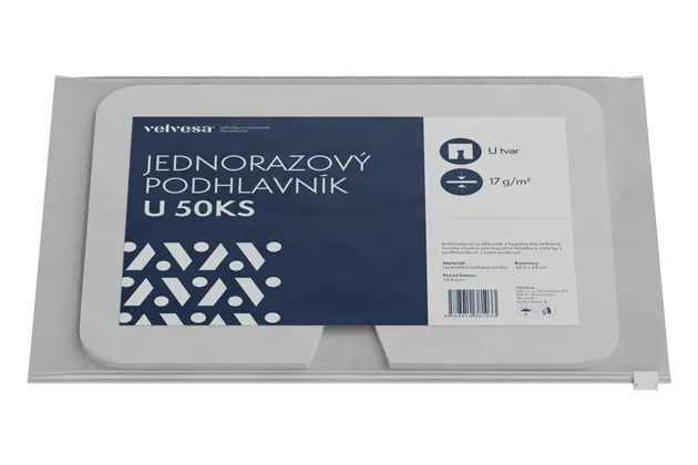 Jednorazový podhlavník velvesa® U 50ks 17g/m2 #1442