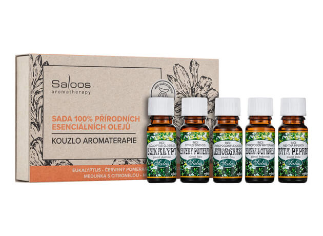 Kúzlo aromaterapie - Sada 100% prírodných esenciálnych olejov #16350