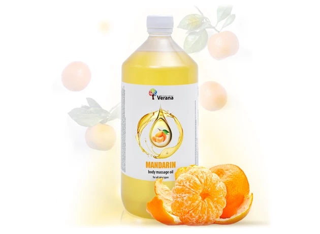 Mandarínka rastlinný masážny olej 1000ml #16432