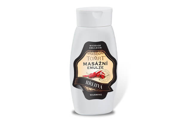 Masážna emulzia Hrejivá 250ml #1796