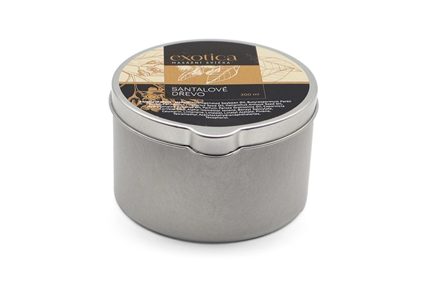 Masážna sviečka Exotica Santalové drevo 200ml #17135