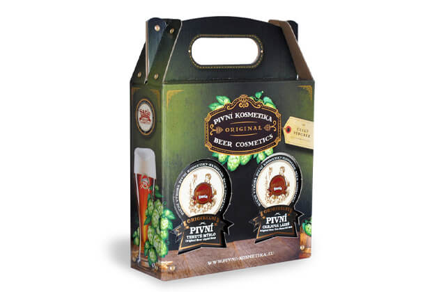 Mydlo a kúpeľ 2x500ml - pivná darčeková sada 3 #14963