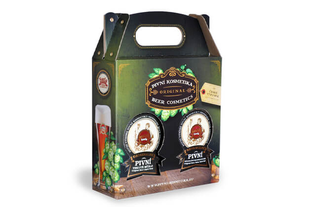 Mydlo a soľ 2x500ml - pivná darčeková sada 4 #14965