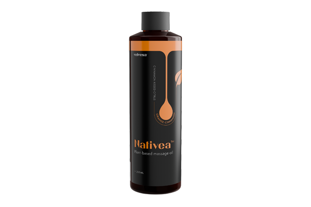 Nativea Orange-Cinnamon masážny olej - velvesa® #17028
