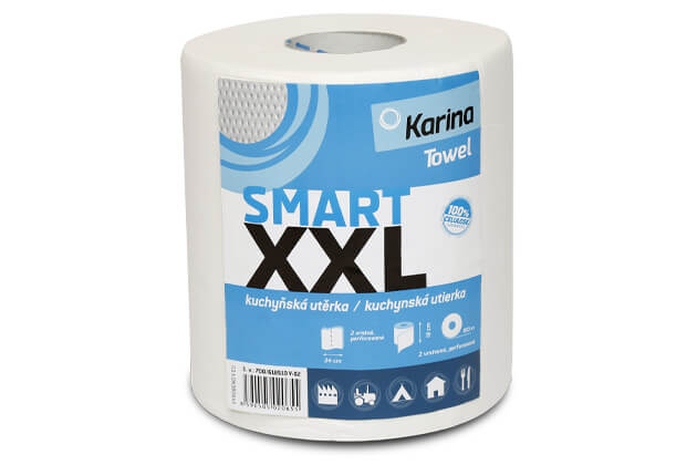 Papierová utierka SMART XXL 2vrstvy 100m #15571