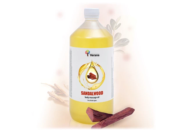 Santalové drevo rastlinný masážny olej 1000ml #16853