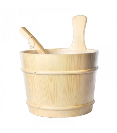 Saunové vedro s naberačkou 3L #15835