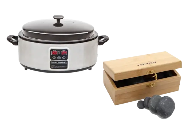 Stredný set na Hot Stone masáž - W #15839