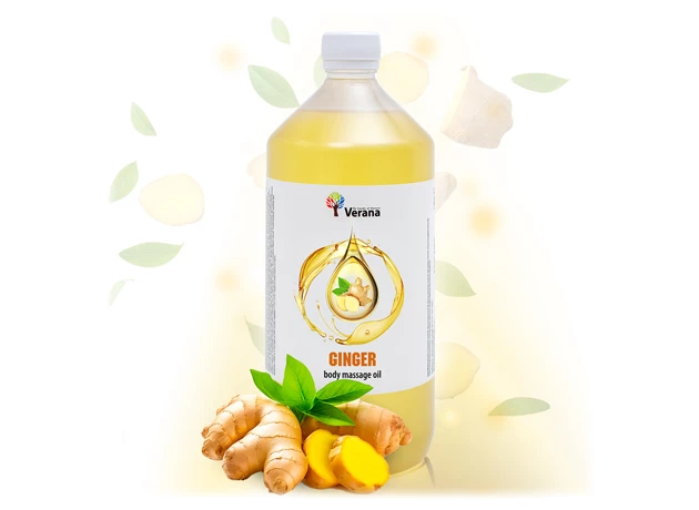 Zázvor rastlinný masážny olej 1000ml #16627